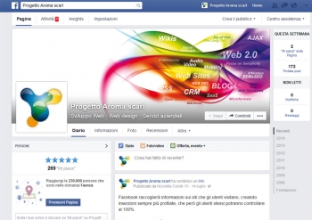 Il nuovo layout delle Pagine Facebook