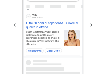 vellix annuncio pmax mobile